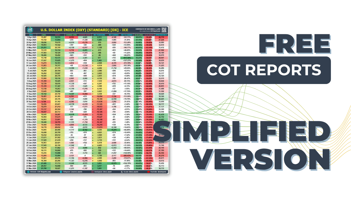 Simplified COT Report preview