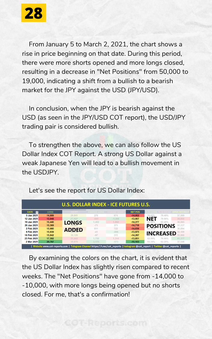 COT Report PDF Guide Page 27
